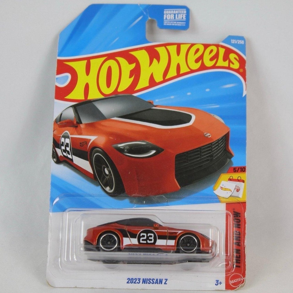 Hot Wheels Orange 2023 Nissan Z Toy Car - NEW